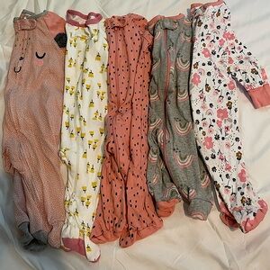 Sleepers for 0-3 month baby girl